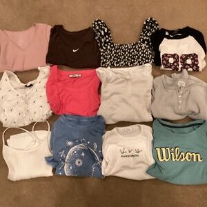 12 Shirts! All fit same, buy individually or in packs/sets. You Make Offer!!